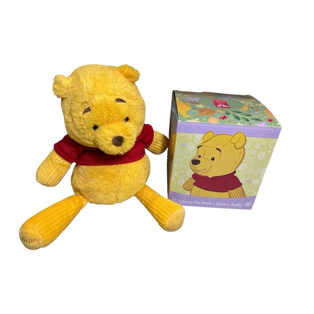 Scentsy Disney Winnie the Pooh Buddy Open Box Retired No Scent Pack